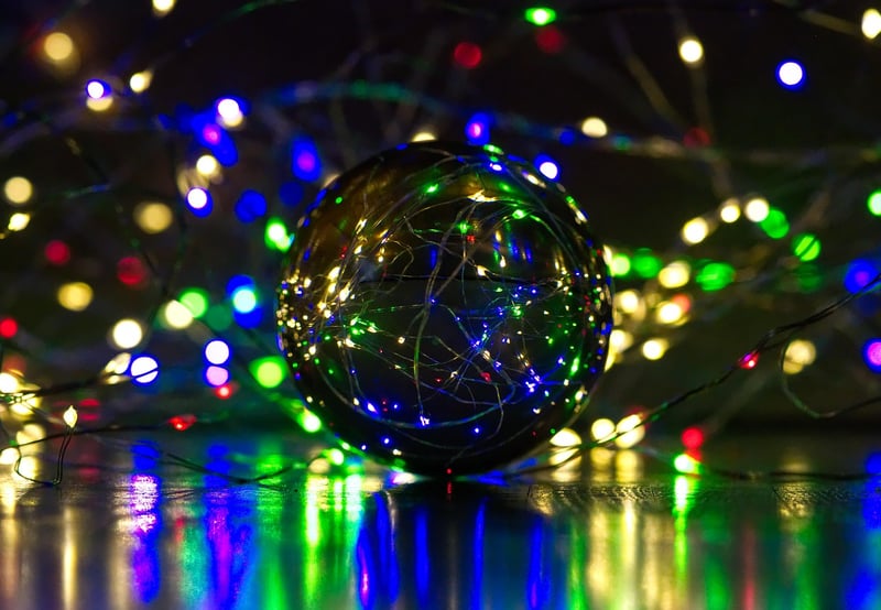Crystal Ball Centerpiece